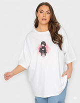 Designs T-shirt Oversized PLUS